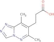 3-(6,8-Dimethyl-[1,2,4]triazolo[4,3-b]pyridazin-7-yl)-propionic acid