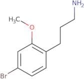 3-(4-Bromo-2-methoxyphenyl)propan-1-amine