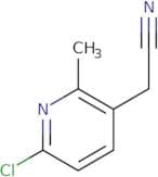 2-(6-Chloro-2-methylpyridin-3-yl)acetonitrile