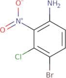 4-Bromo-3-chloro-2-nitroaniline