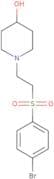 1-[2-(4-Bromobenzenesulfonyl)ethyl]piperidin-4-ol