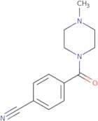 4-(4-Methylpiperazine-1-carbonyl)benzonitrile