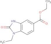 Ethyl 1-ethyl-2-oxo-2,3-dihydro-1H-1,3-benzodiazole-5-carboxylate