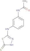N-{3-[(5-Sulfanyl-1,3,4-thiadiazol-2-yl)amino]phenyl}acetamide