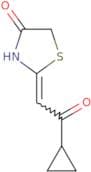 2-(2-Cyclopropyl-2-oxoethylidene)-1,3-thiazolidin-4-one
