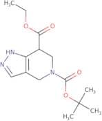 5-tert-Butyl 7-ethyl 6,7-dihydro-1H-pyrazolo[4,3-c]pyridine-5,7(4H)-dicarboxylate