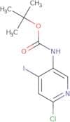 (6-Chloro-4-iodopyridin-3-yl)carbamic acid tert-butyl ester