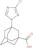 3-(3-Chloro-1H-1,2,4-triazol-1-yl)adamantane-1-carboxylic acid