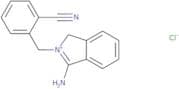 3-Amino-2-[(2-cyanophenyl)methyl]-1H-isoindol-2-ium chloride