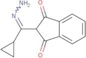 2-(cyclopropylcarbonyl)indane-1,3-dione, hydrazone