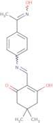 2-(((4-((hydroxyimino)ethyl)phenyl)amino)methylene)-5,5-dimethylcyclohexane-1,3-dione