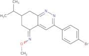 aza(3-(4-bromophenyl)-7-(isopropyl)(6,7,8-trihydrocinnolin-5-ylidene))methoxymethane
