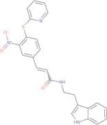 N-(2-indol-3-ylethyl)-3-(3-nitro-4-(2-pyridylthio)phenyl)prop-2-enamide