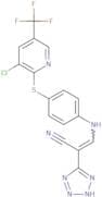 2-(2H-2,3,4,5-tetraazolyl)-3-((4-(3-chloro-5-(trifluoromethyl)(2-pyridylthio))phenyl)amino)prop-2-…