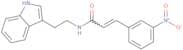 N-(2-indol-3-ylethyl)-3-(3-nitrophenyl)prop-2-enamide