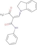 2-acetyl-3-indolinyl-N-phenylprop-2-enamide