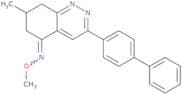 azamethoxy(7-methyl-3-(4-phenylphenyl)(6,7,8-trihydrocinnolin-5-ylidene))methane