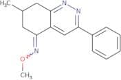 azamethoxy(7-methyl-3-phenyl(6,7,8-trihydrocinnolin-5-ylidene))methane