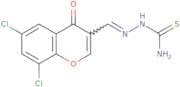 6,8-dichloro-4H-chromen-4-one-3-carboxaldehyde thiosemicarbazide