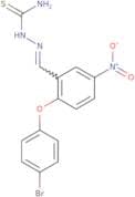 amino((1-aza-2-(2-(4-bromophenoxy)-5-nitrophenyl)vinyl)amino)methane-1-thione