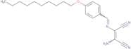 2-amino-1-(1-aza-2-(4-decyloxyphenyl)vinyl)ethene-1,2-dicarbonitrile