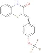 3-((4-(trifluoromethoxy)phenyl)methylene)-1,4-dihydro-4-thiaquinolin-2-one