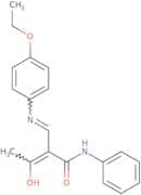 2-acetyl-3-((4-ethoxyphenyl)amino)-N-phenylprop-2-enamide