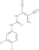 ((2-amino-1,2-dinitrilovinyl)amino)-N-(3,4-dichlorophenyl)formamide