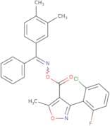 1-aza-2-(3,4-dimethylphenyl)-2-phenylvinyl 3-(6-chloro-2-fluorophenyl)-5-methylisoxazole-4-carboxy…