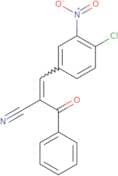 3-(4-chloro-3-nitrophenyl)-2-(phenylcarbonyl)prop-2-enenitrile