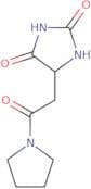 5-[2-Oxo-2-(pyrrolidin-1-yl)ethyl]imidazolidine-2,4-dione