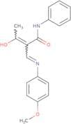 2-acetyl-3-((4-methoxyphenyl)amino)-N-phenylprop-2-enamide