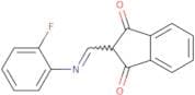 2-(2-fluorophenyl)aminomethyleneindane-1,3-dione