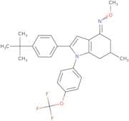 (2-(4-(tert-butyl)phenyl)-6-methyl-1-(4-(trifluoromethoxy)phenyl)(5,6,7-trihydroindol-4-ylidene))m…