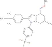(2-(4-(tert-butyl)phenyl)-6-methyl-1-(4-(trifluoromethyl)phenyl)(5,6,7-trihydroindol-4-ylidene))me…