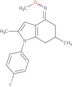 (1-(4-fluorophenyl)-2,6-dimethyl(5,6,7-trihydroindol-4-ylidene))methyloxime