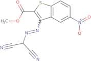 methyl 3-((dinitrilomethyl)diazenyl)-5-nitrobenzo[b]thiophene-2-carboxylate