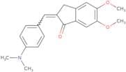 2-((4-dimethylaminophenyl)methylene)-5,6-dimethoxyindan-1-one