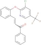 3-(2-(3-chloro-5-(trifluoromethyl)(2-pyridyloxy))phenyl)-1-phenylprop-2-en-1-one