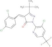 4-((2,4-dichlorophenyl)methylene)-3-(tert-butyl)-1-(3-chloro-5-(trifluoromethyl)(2-pyridyl))-2-pyr…