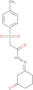 N-(aza(3-oxocyclohexylidene)methyl)-2-((4-methylphenyl)sulfonyl)ethanamide