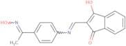 2-(((4-((hydroxyimino)ethyl)phenyl)amino)methylene)indane-1,3-dione