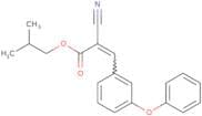 2-methylpropyl 2-nitrilo-3-(3-phenoxyphenyl)prop-2-enoate