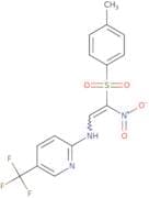 1-((4-methylphenyl)sulfonyl)-1-nitro-2-((5-(trifluoromethyl)(2-pyridyl))amino)ethene