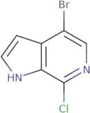 4-Bromo-7-chloro-1H-pyrrolo[2,3-c]pyridine