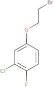 4-(2-Bromoethoxy)-2-chloro-1-fluorobenzene
