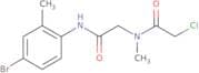 N-{[(4-Bromo-2-methylphenyl)carbamoyl]methyl}-2-chloro-N-methylacetamide