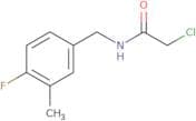 2-Chloro-N-[(4-fluoro-3-methylphenyl)methyl]acetamide