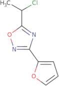 5-(1-Chloroethyl)-3-(furan-2-yl)-1,2,4-oxadiazole