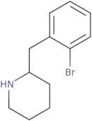 2-[(2-Bromophenyl)methyl]piperidine